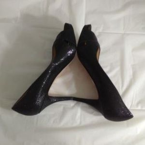 Kate Spade New York Billie Black Open Toe 9.5B